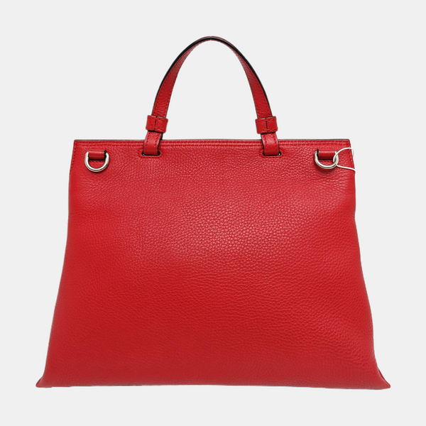 Daily Calfskin Red