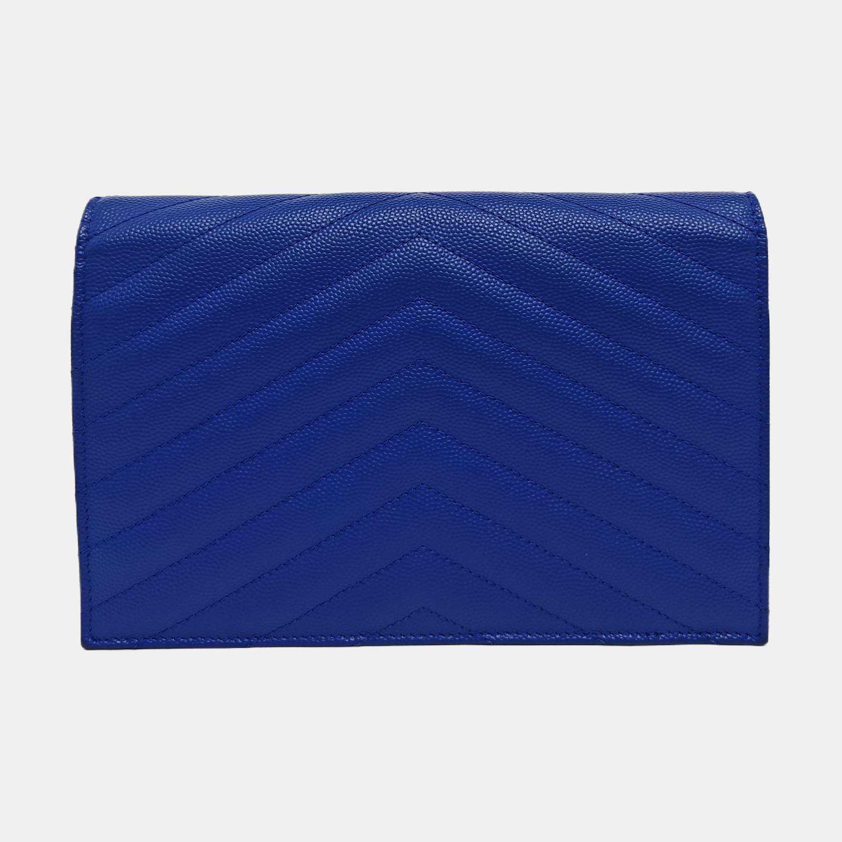 MONOGRAM WOC Chevron Calfskin Blue