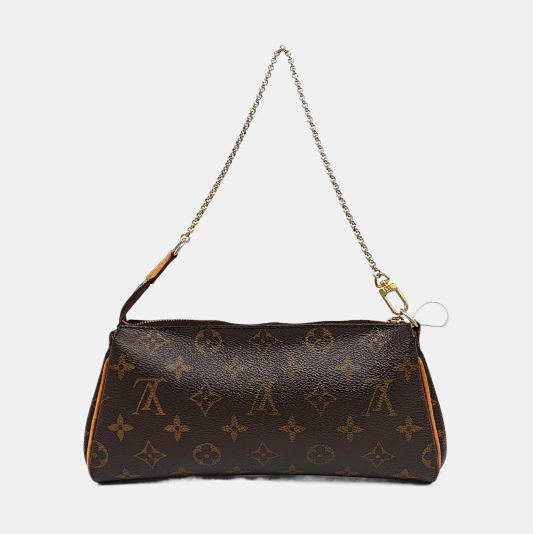 EVA Monogram Coated Canvas Brown