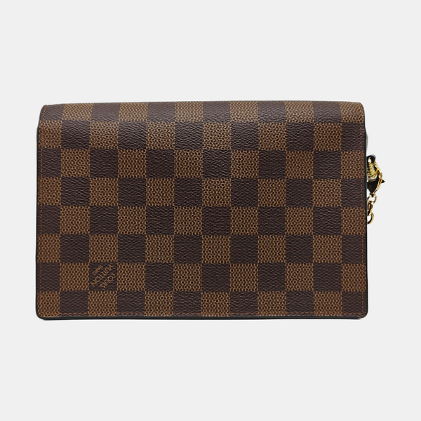 VAVIN Damier Ebene Coated Canvas Brown