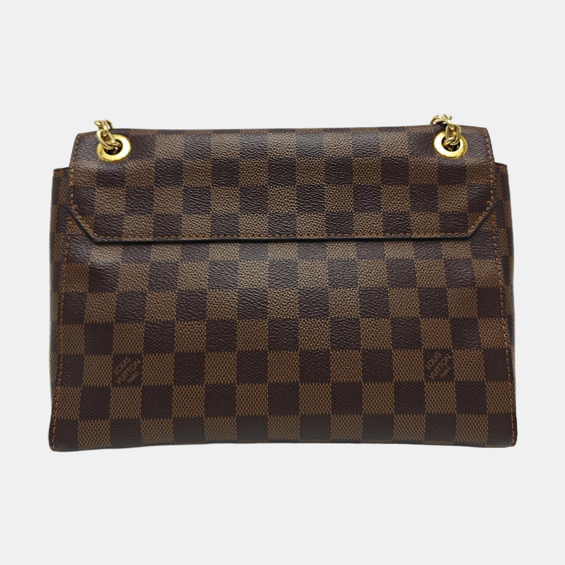 VAVIN PM Damier Ebene Coated Canvas Brown