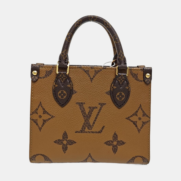ONTHEGO BB Monogram Coated Canvas Brown