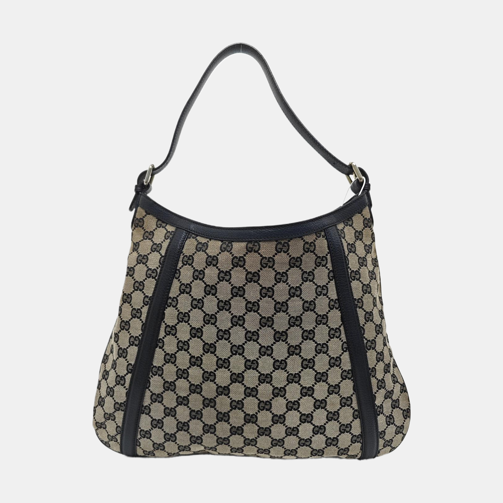 Monogram Coated Canvas Tote Bag Beige