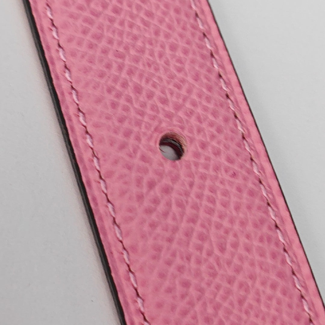 Leather Belt Red