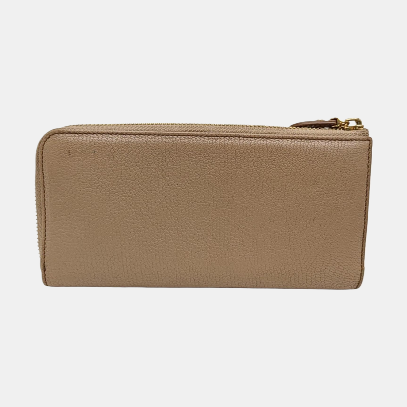 Gancini Calfskin Gray Wallet