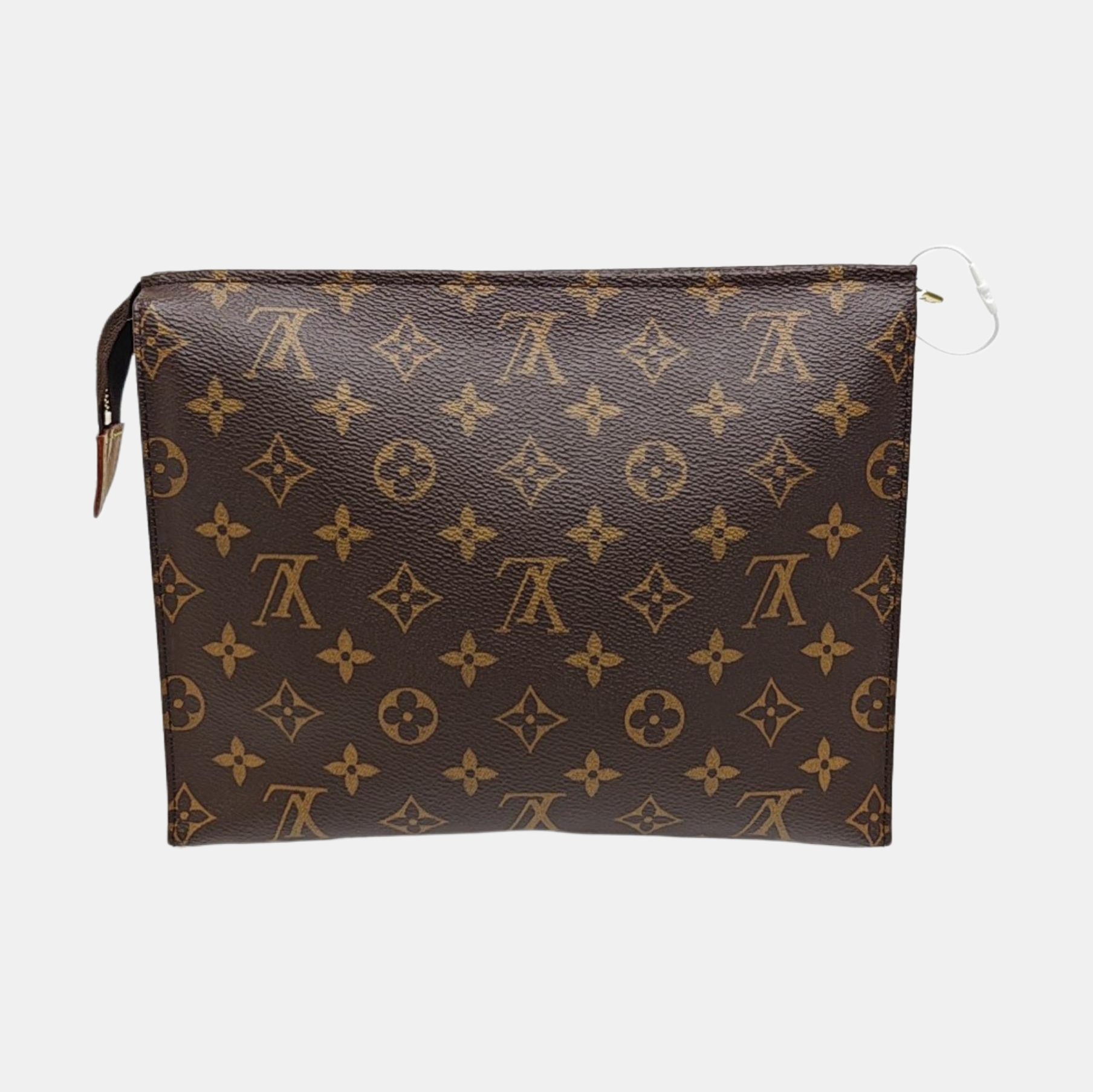 TOILET POCKET 26 Monogram Coated Canvas Brown