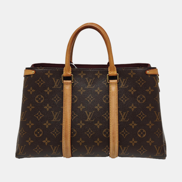 SOUFFLOT MM Monogram Coated Canvas Brown