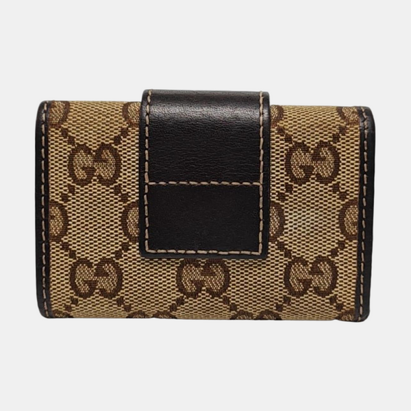 Monogram Canvas Wallet Brown