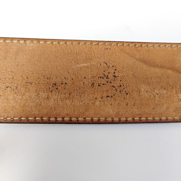 Coated Canvas Belt Black