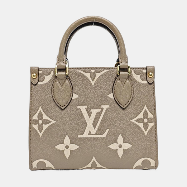 ONTHEGO BB Monogram Calfskin Gray