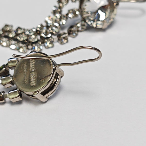Metal Silver Earrings