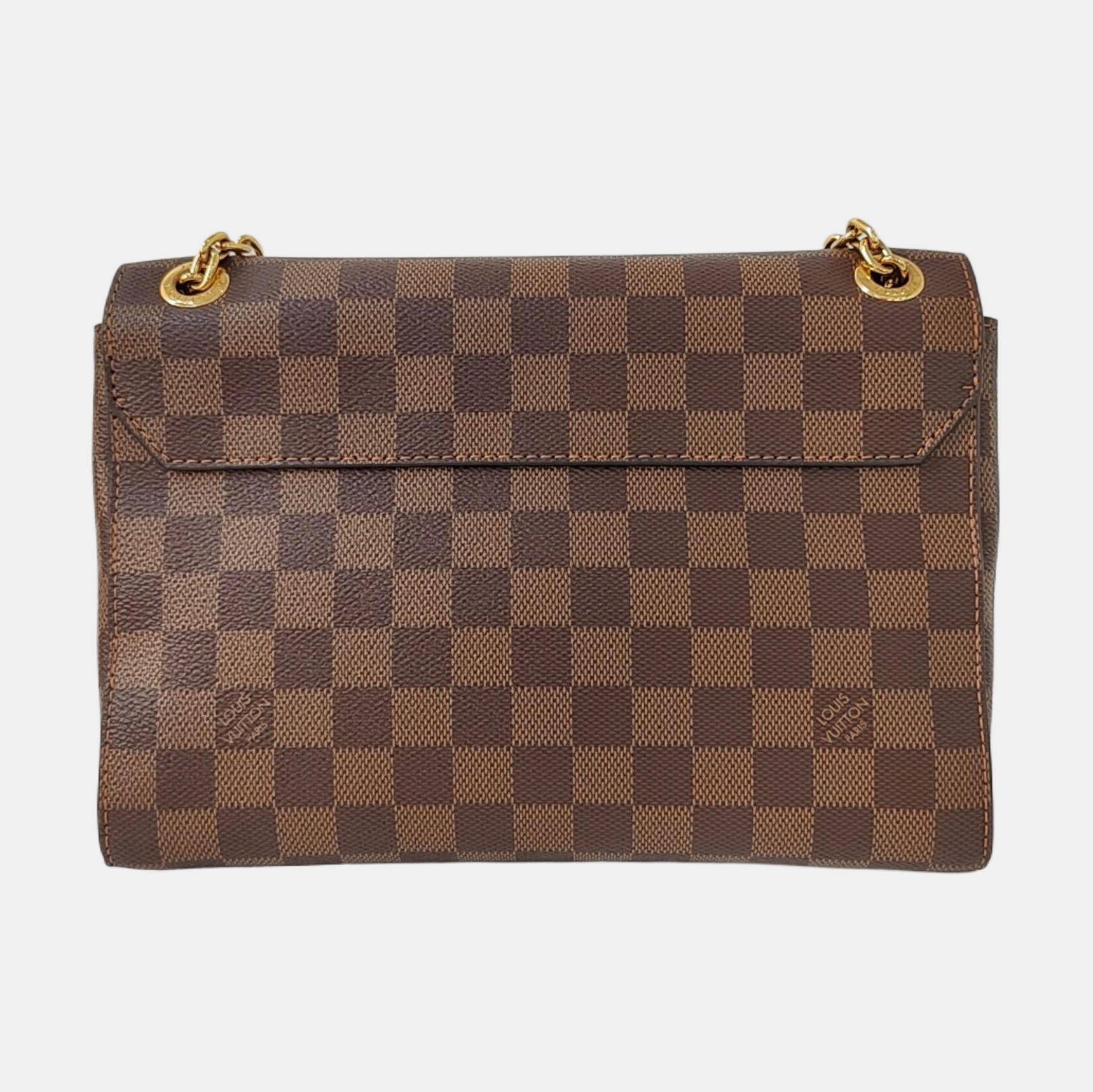 VAVIN PM Damier Ebene Coated Canvas Brown