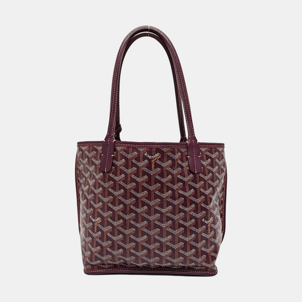 Anjou Mini Coated Canvas Red