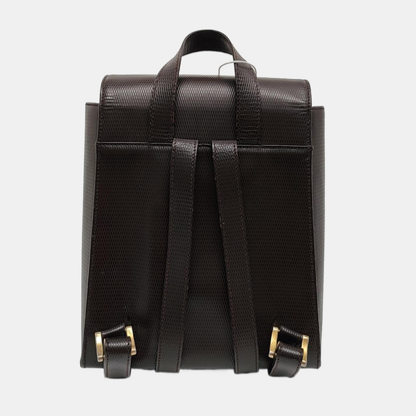 Leather Backpack Brown