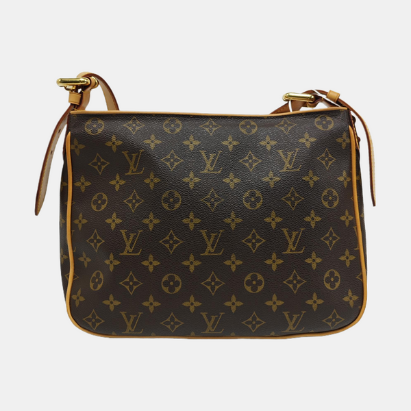 HUDSON GM Monogram Coated Canvas Brown