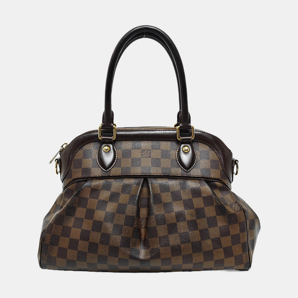 TREVI PM Damier Ebene Coated Canvas Brown