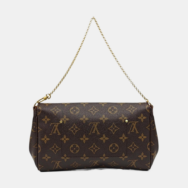 FAVORITE PM Coated Canvas Brown
