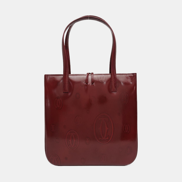 Calfskin Tote Bag Red