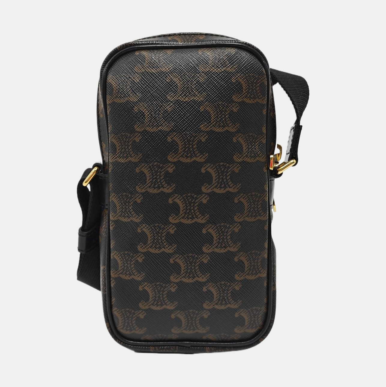 TRIOMPHE CANVAS Mini Coated Canvas Black