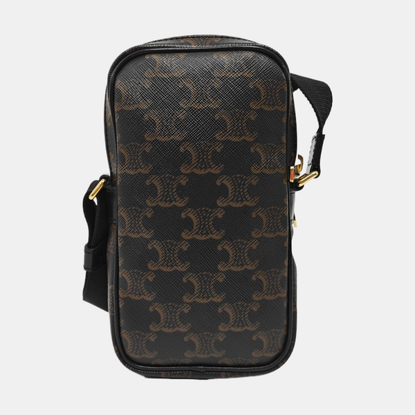 TRIOMPHE CANVAS Mini Coated Canvas Black