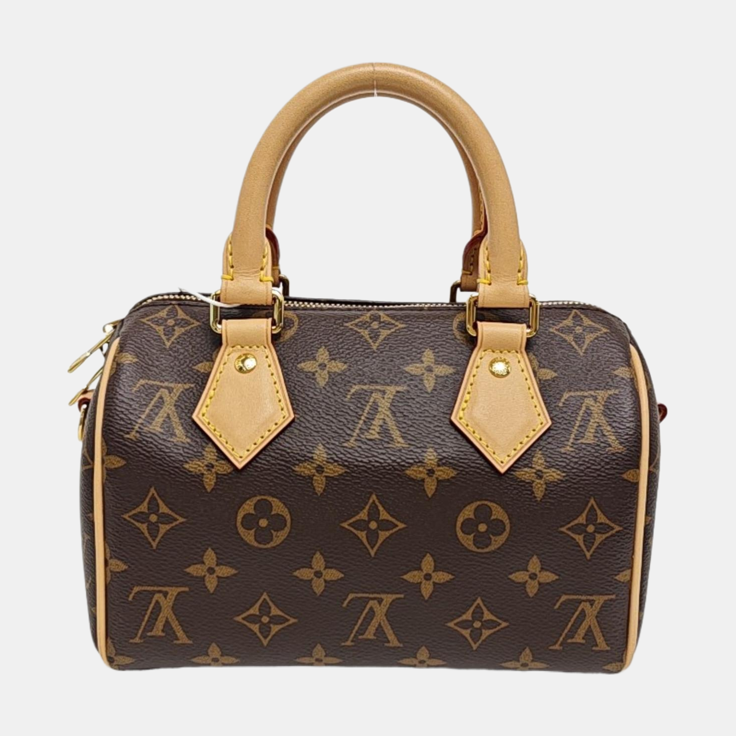 SPEEDY 20 Monogram Coated Canvas Brown