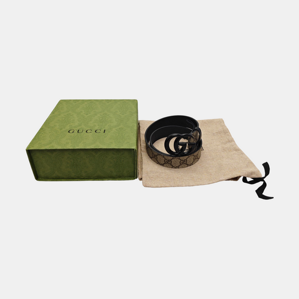 Brown Coated Canvas Belt
