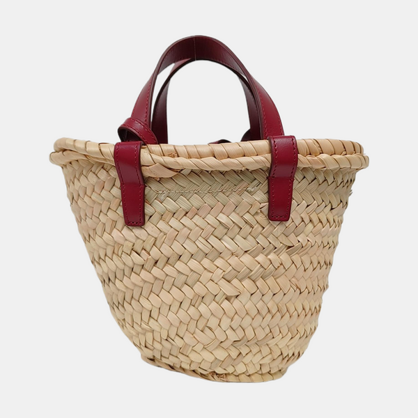 Straw Tote Bag Beige