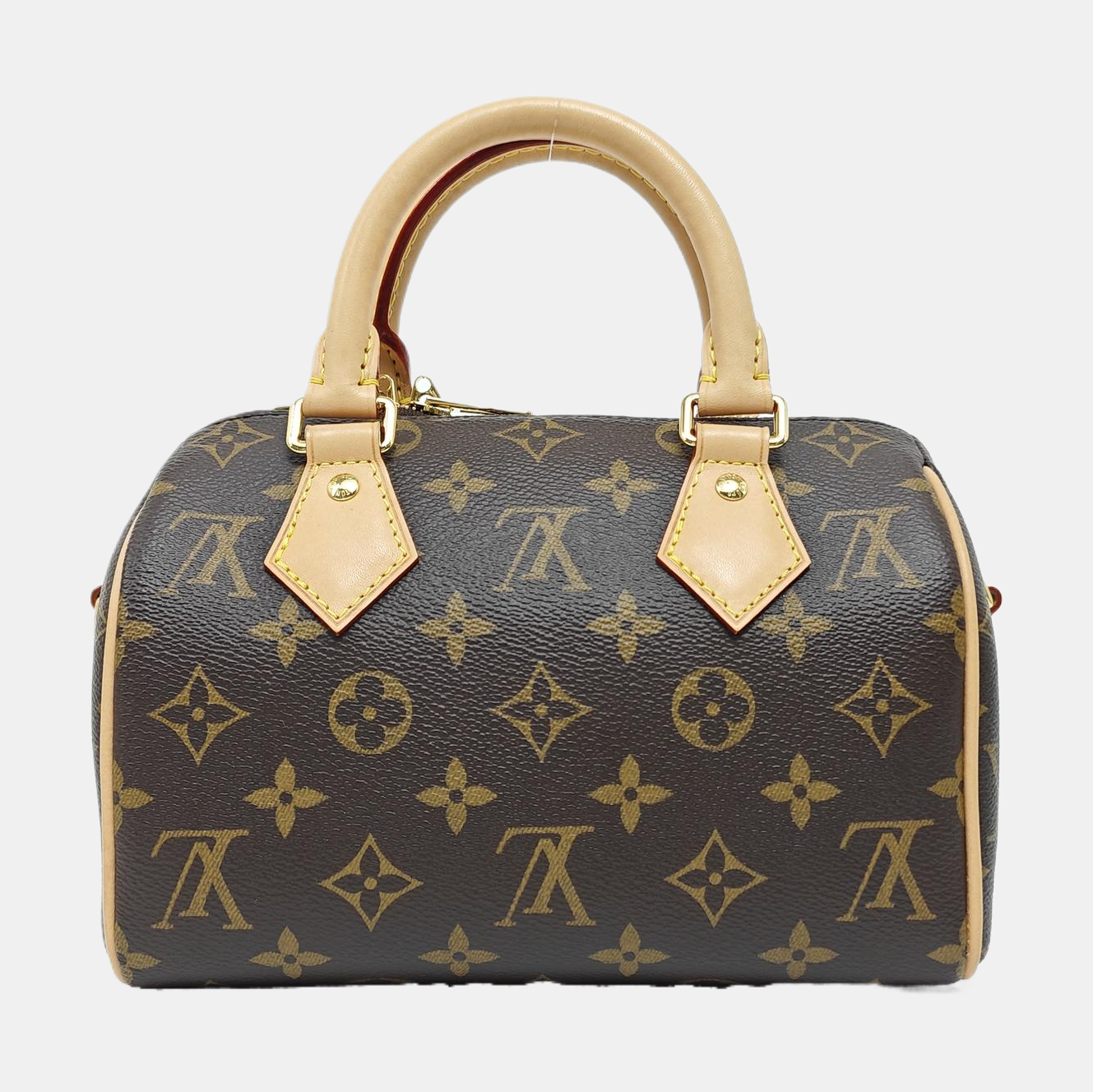 SPEEDY 20 Monogram Coated Canvas Brown
