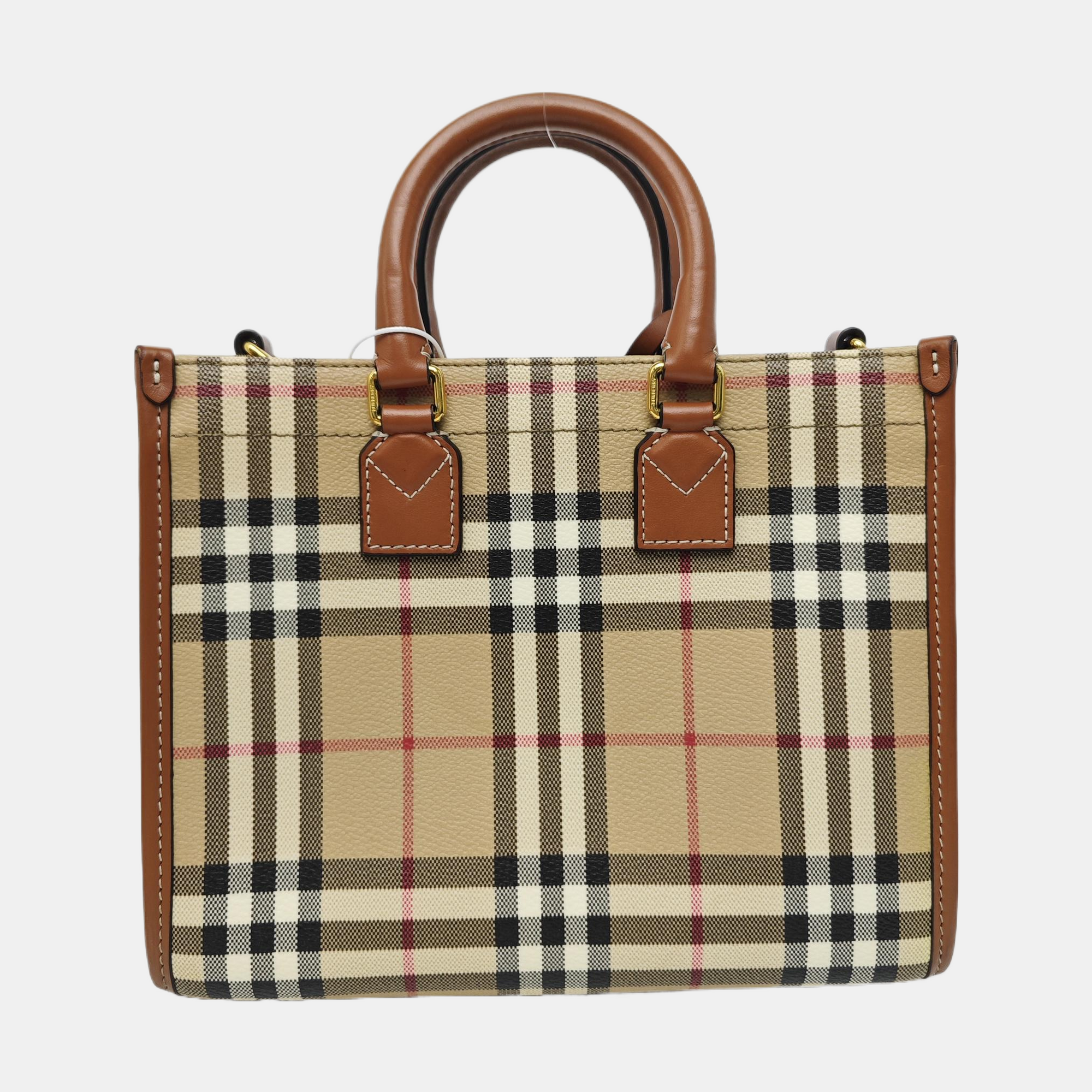 Freya Mini Coated Canvas Beige