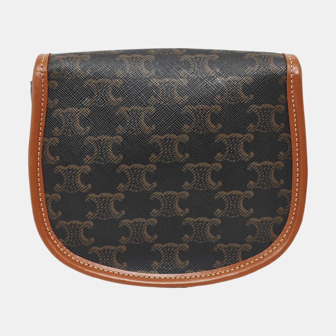 BESACE Mini Coated Canvas Brown