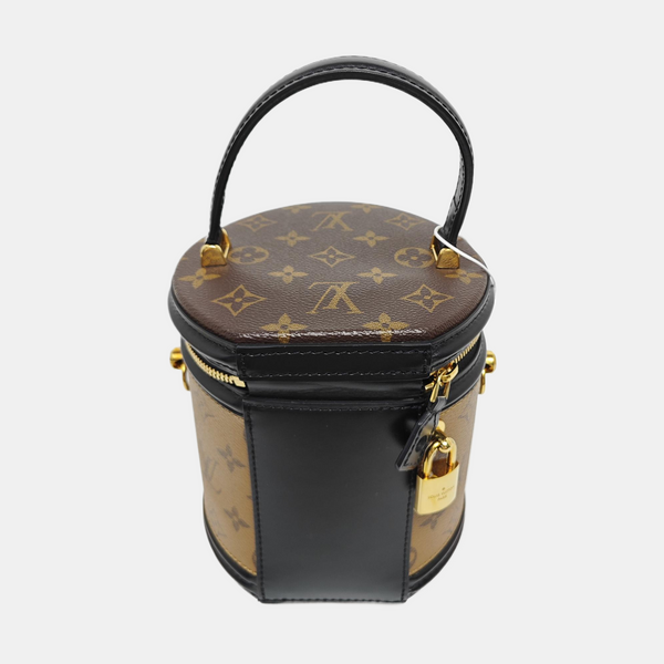 CANNES PM Monogram Coated Canvas Brown