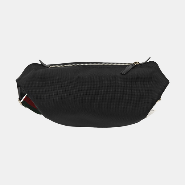 Fabric Belt Bag Black