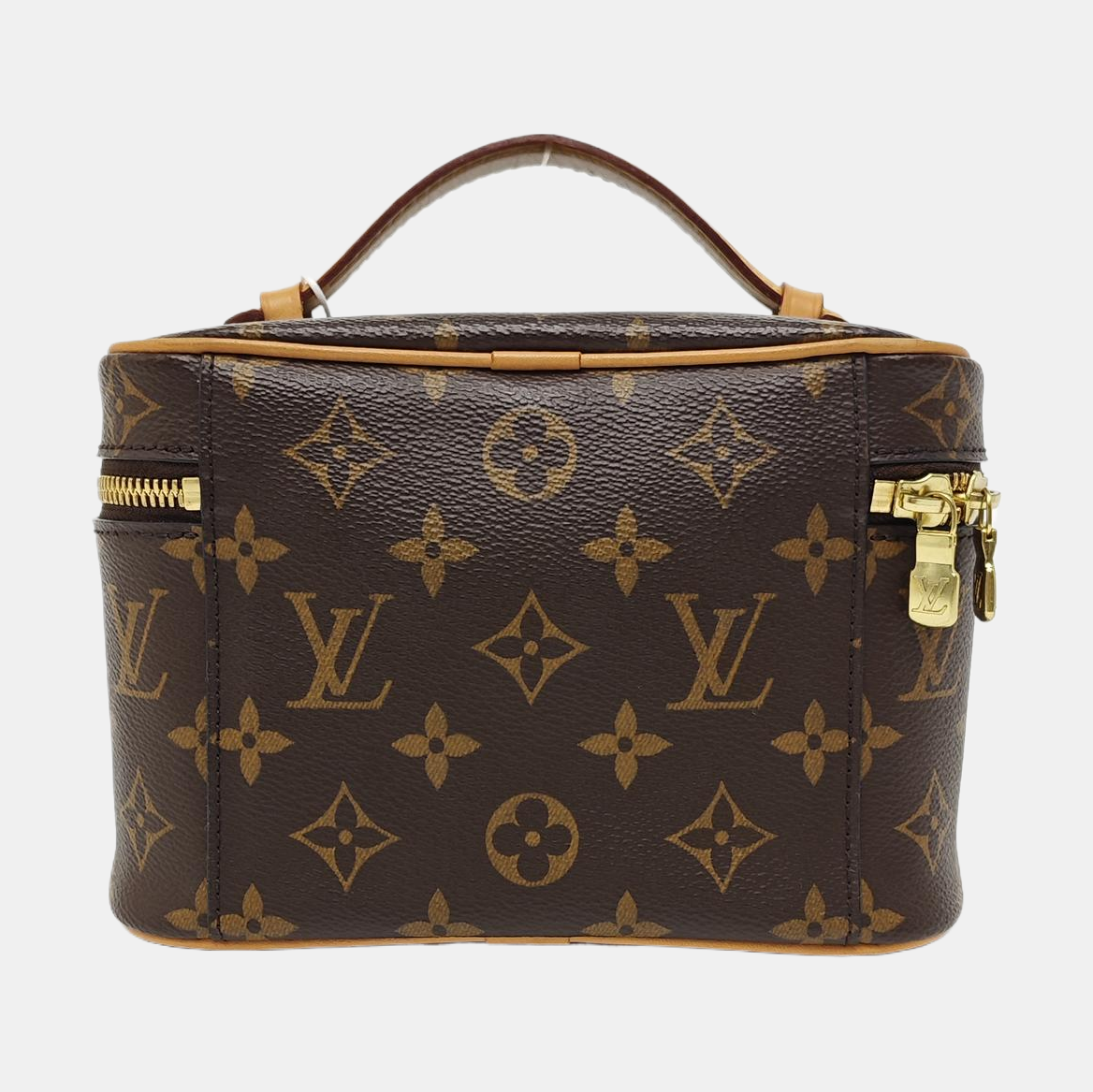 NICE Mini Monogram Coated Canvas Brown