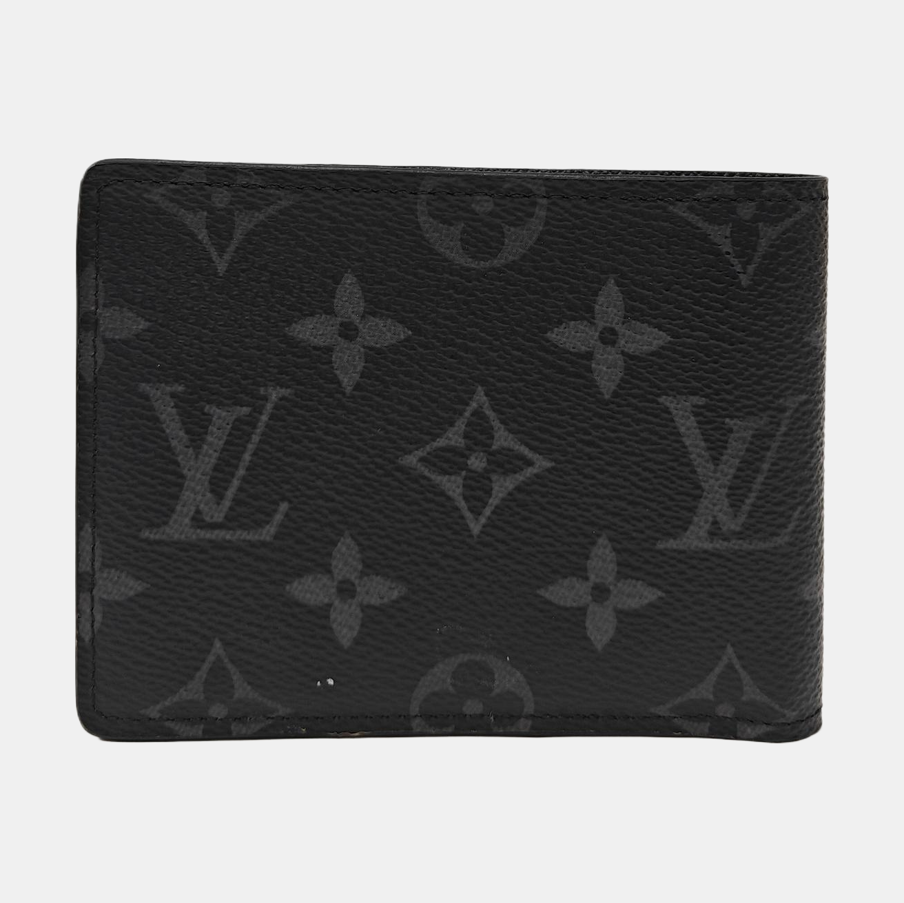 MULTIPLE Monogram Coated Canvas Black Wallet