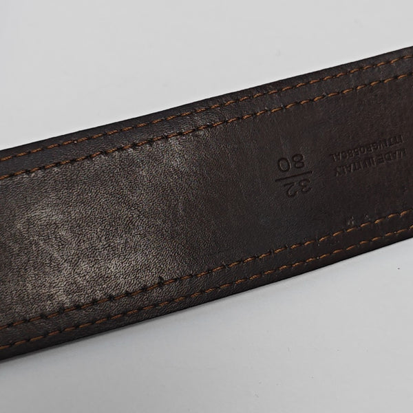 Leather Belt Gold