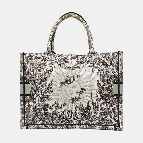 Book Tote Medium Fabric Multicolor
