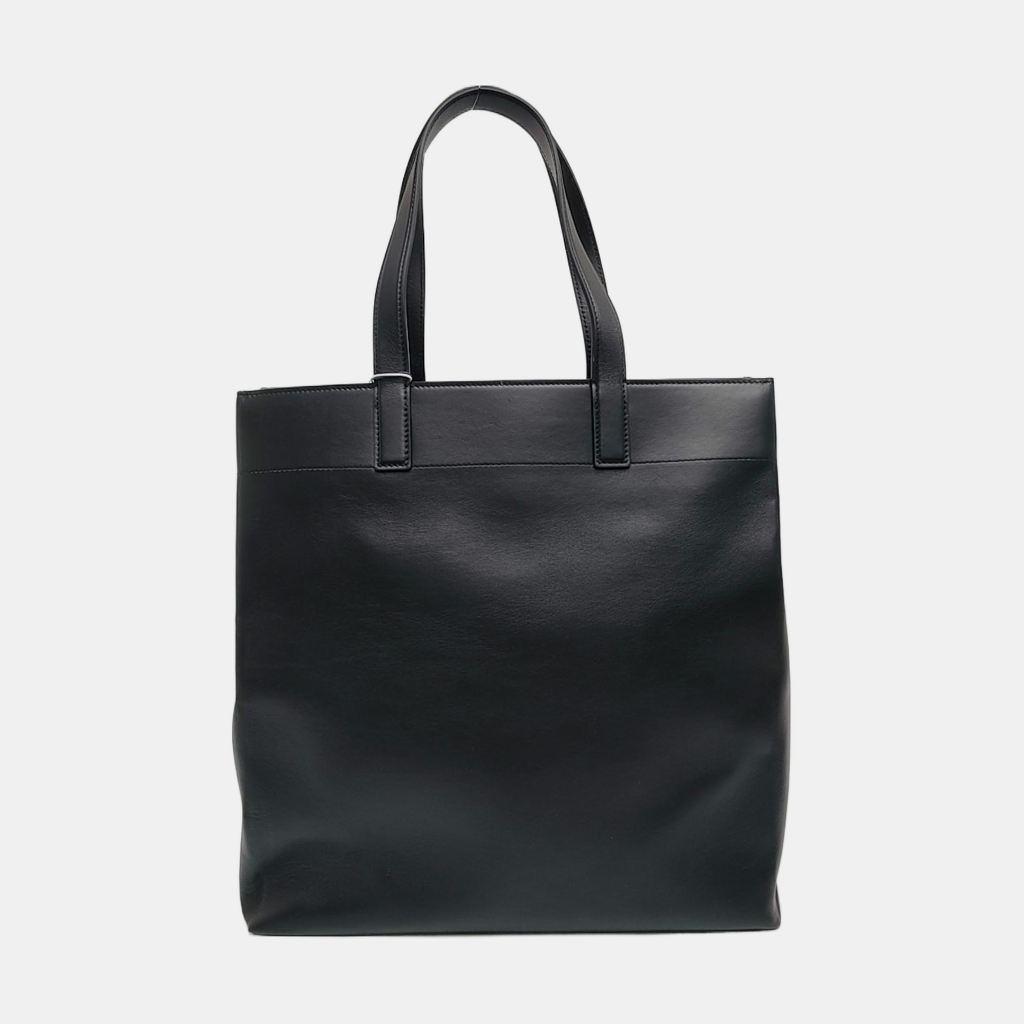 DUTY FREE North-South Calfskin Black