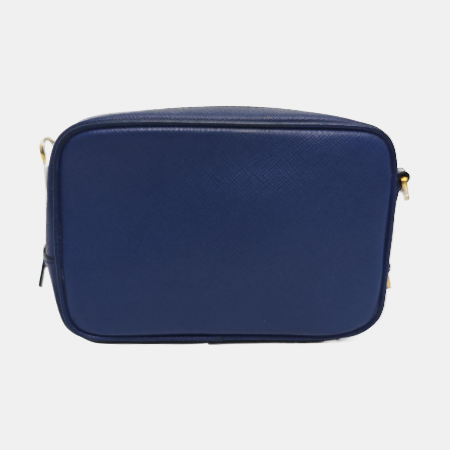 Saffiano Calfskin Shoulder Bag Blue