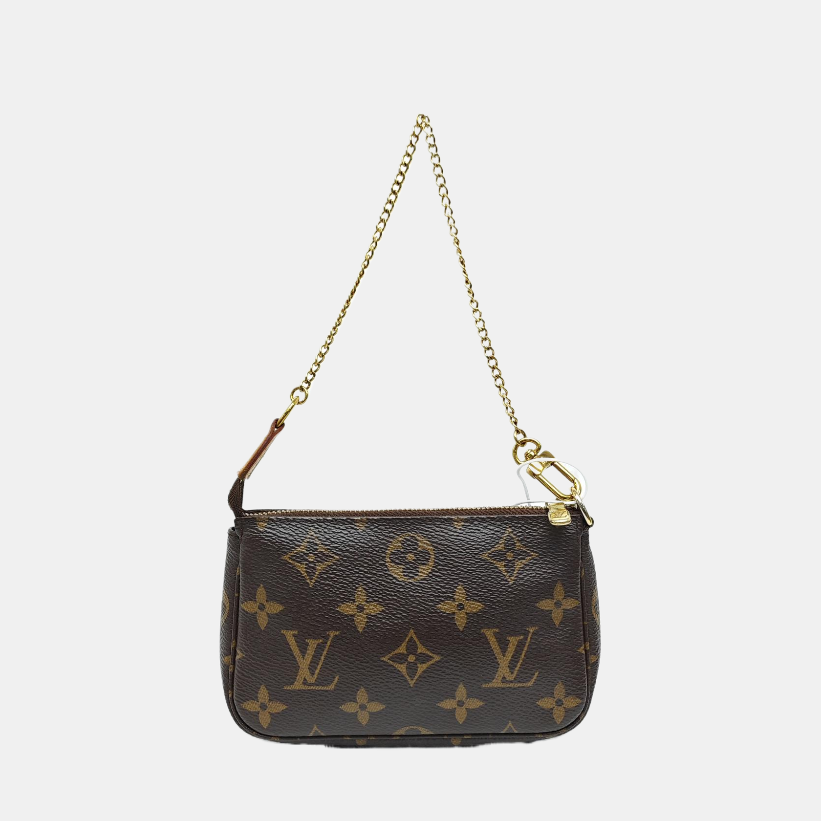ACCESSOIRES Mini Monogram Coated Canvas Brown