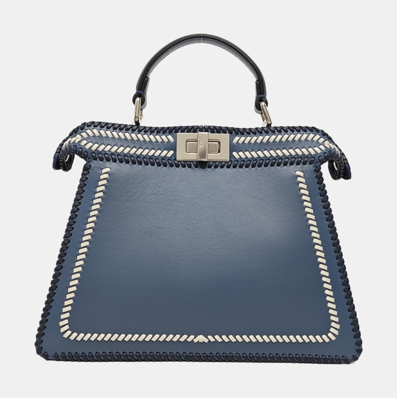 Peekaboo Small Calfskin Blue