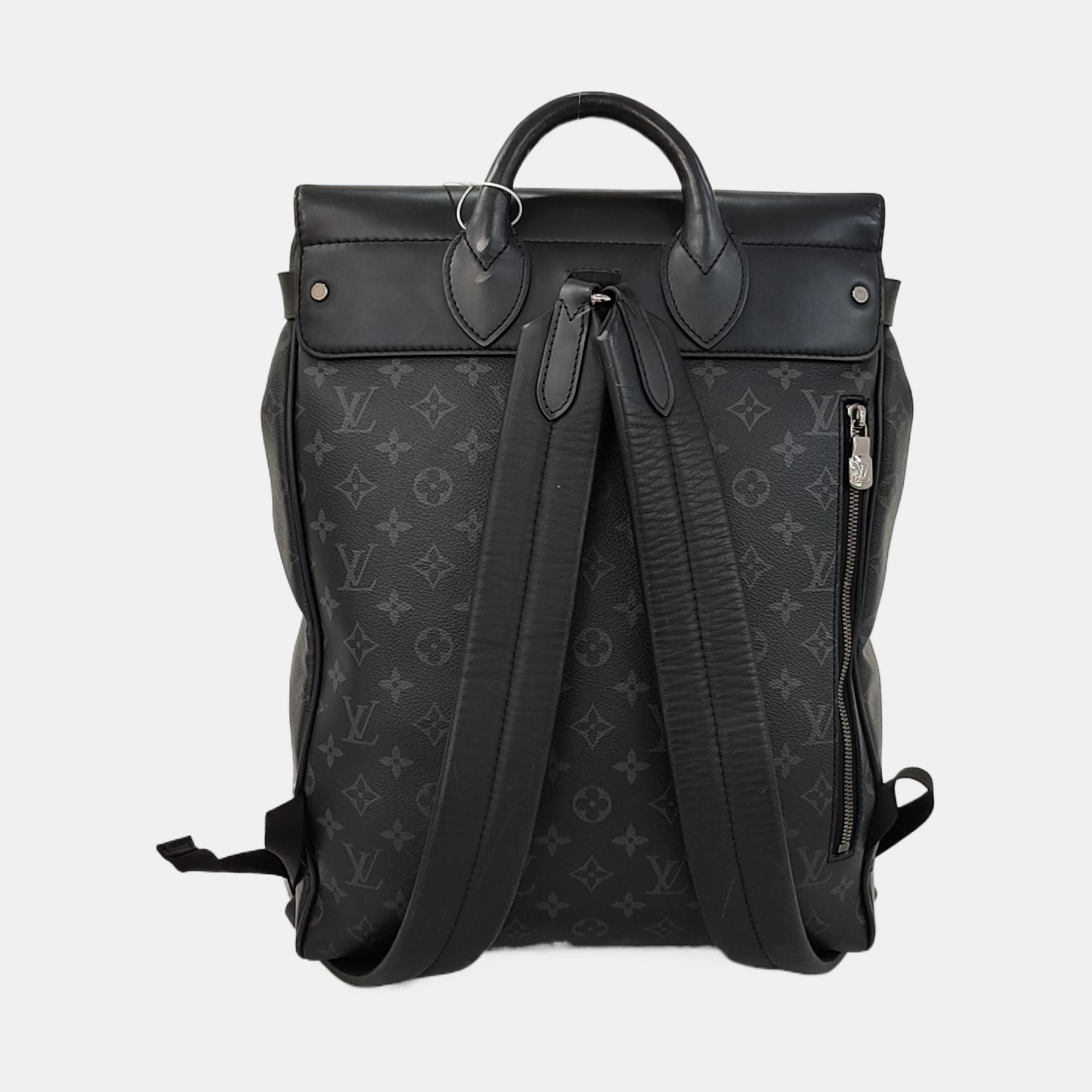 STEAMER Monogram Coated Canvas Black
