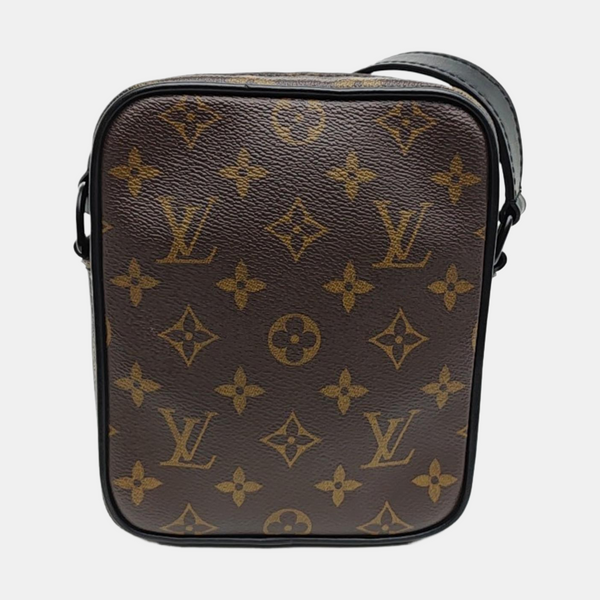 CHRISTOPHER Monogram Coated Canvas Brown