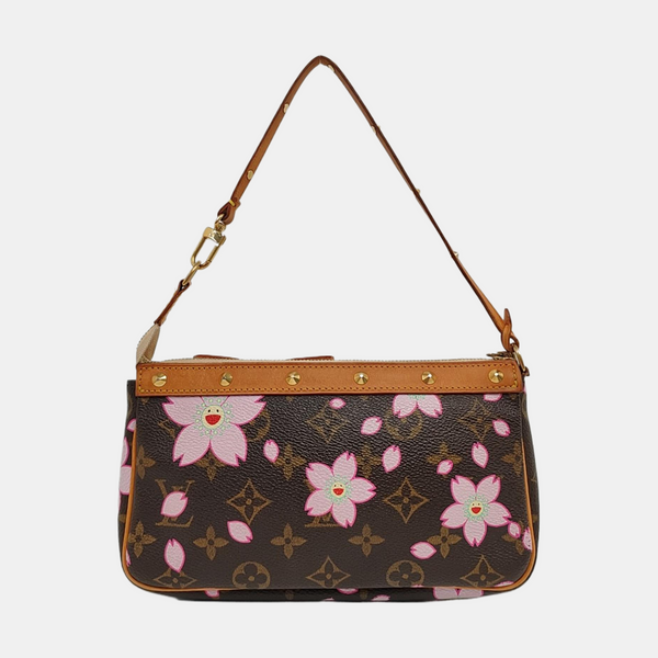 ACCESSOIRES Monogram Coated Canvas Brown