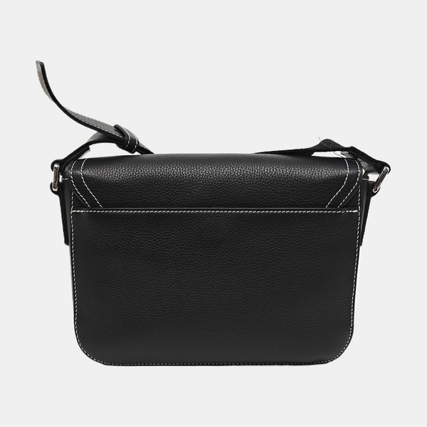 Saddle Small Calfskin Black