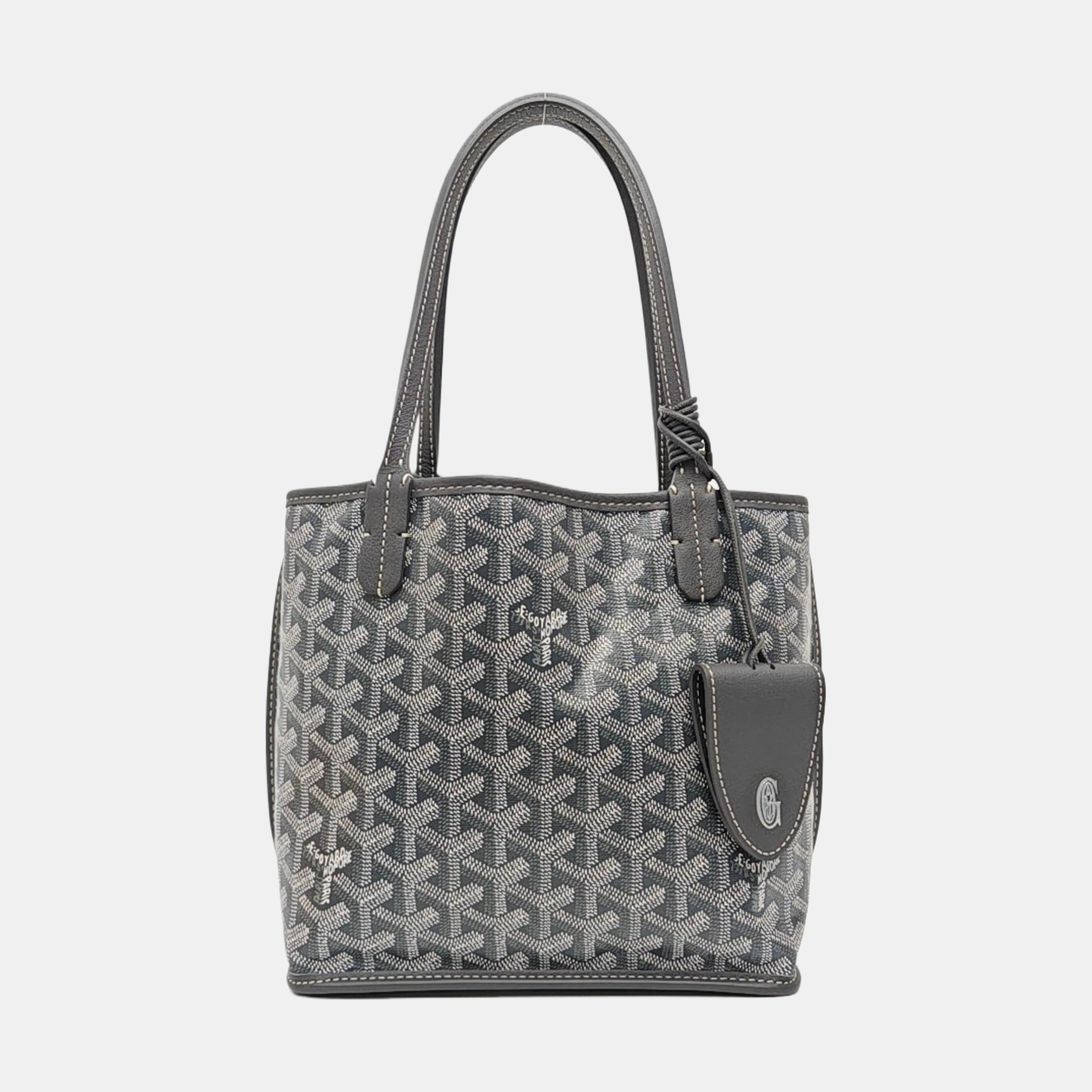 Anjou Coated Canvas Gray