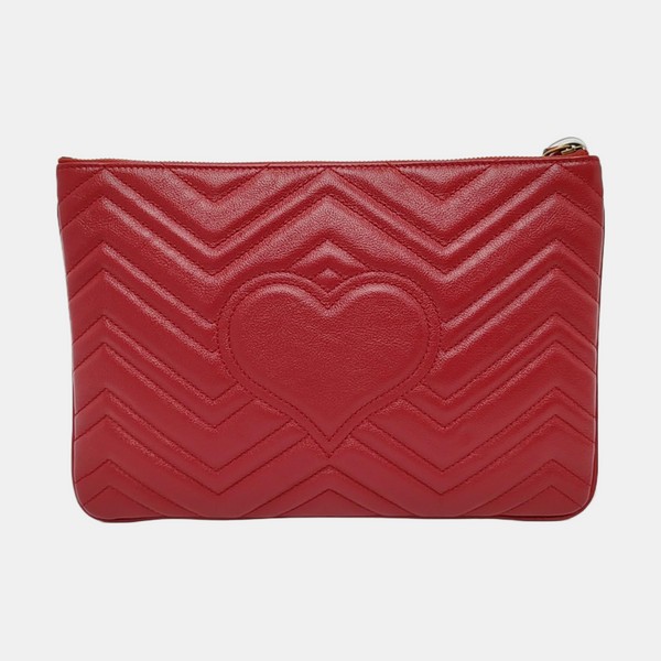 Quilted Calfskin Red