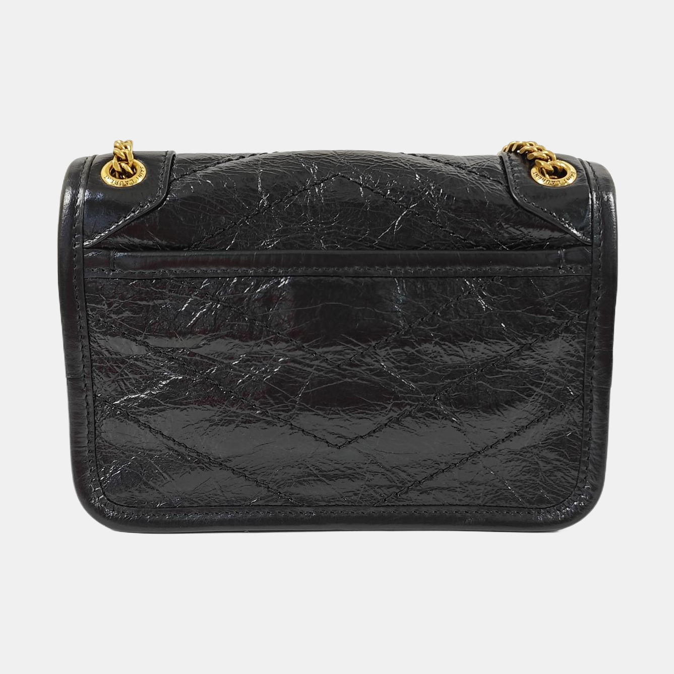NIKI Mini Quilted Calfskin Black