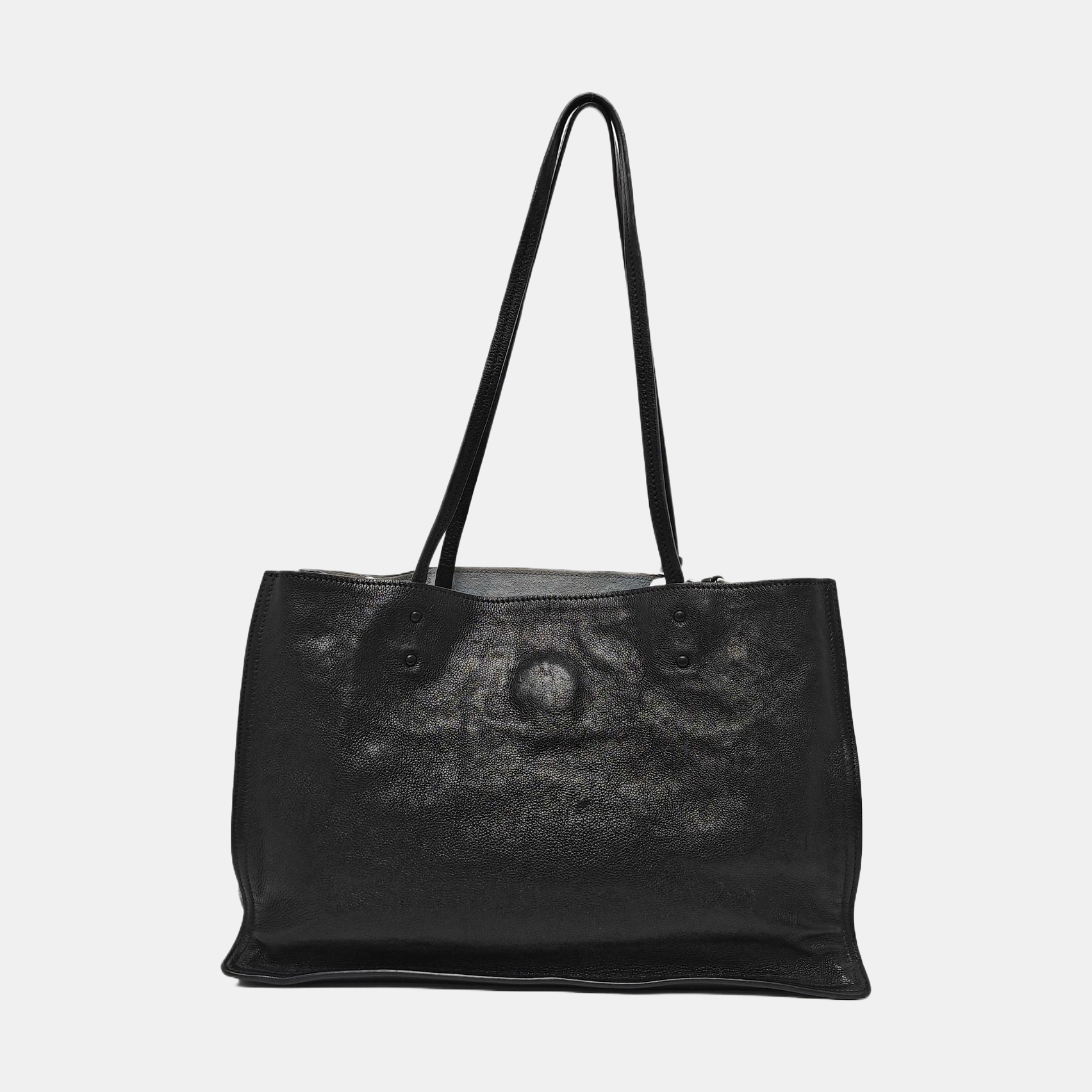 Etiquette Calfskin Black