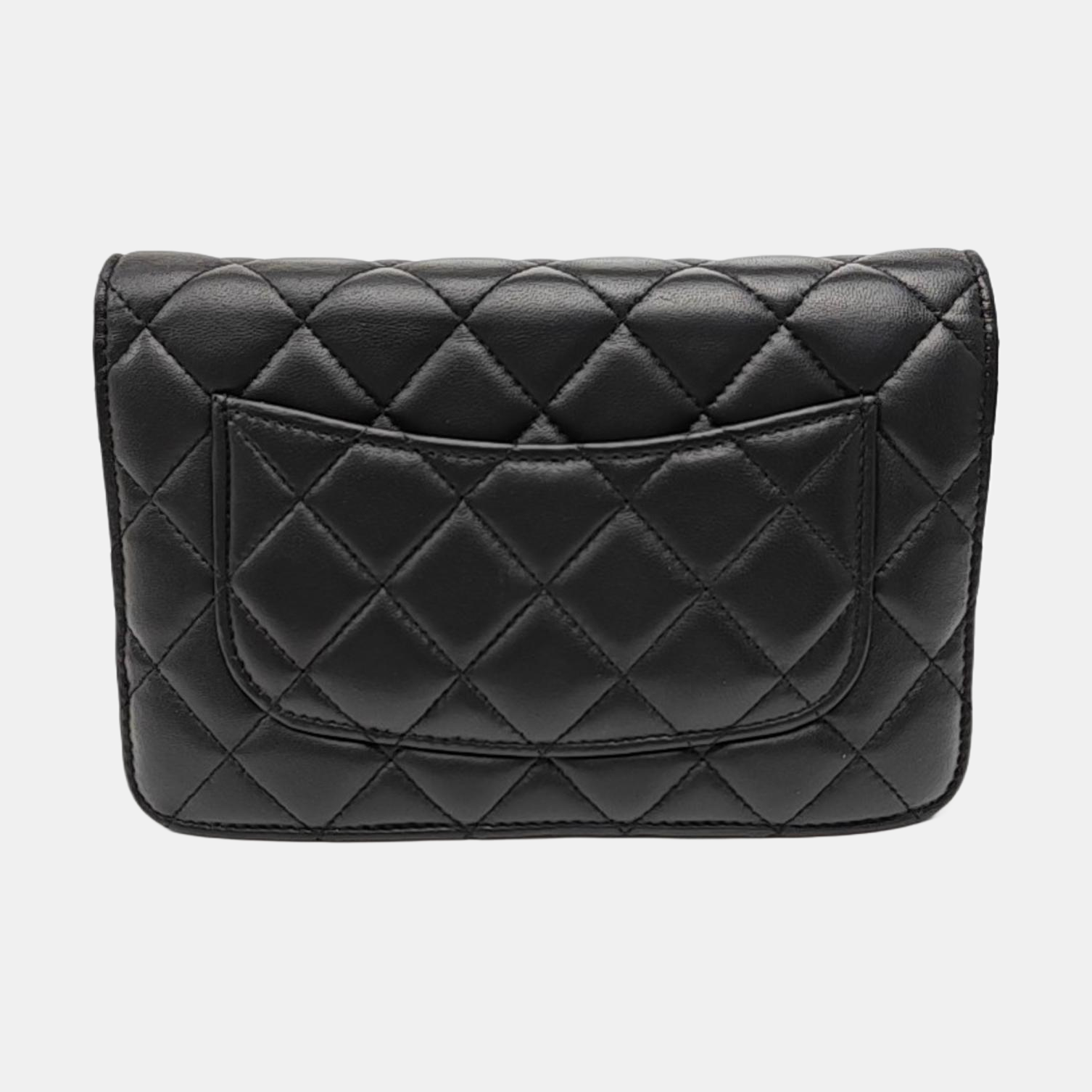 TRENDY CC Quilted Lambskin Black