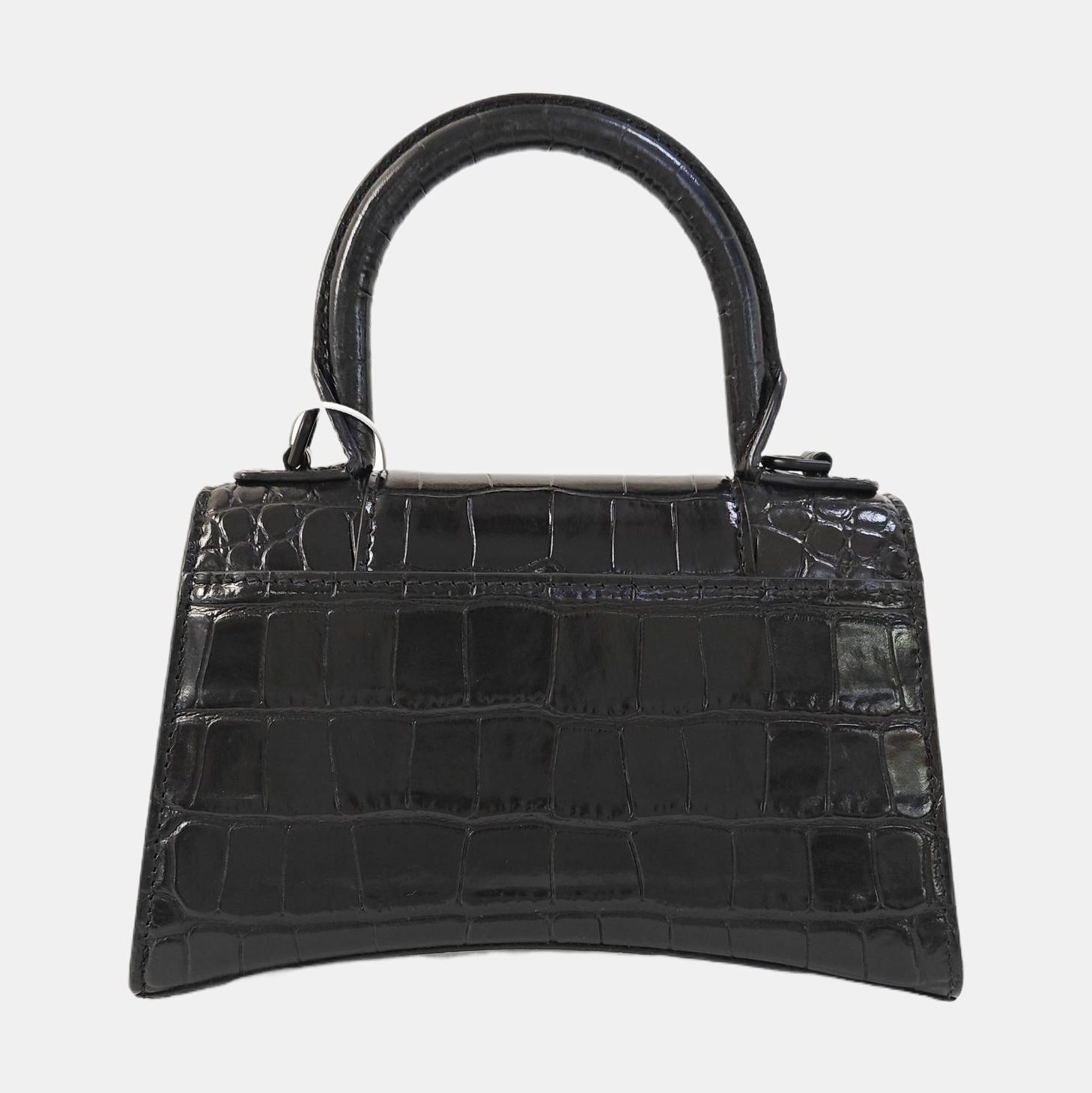 Hourglass Small Calfskin Black